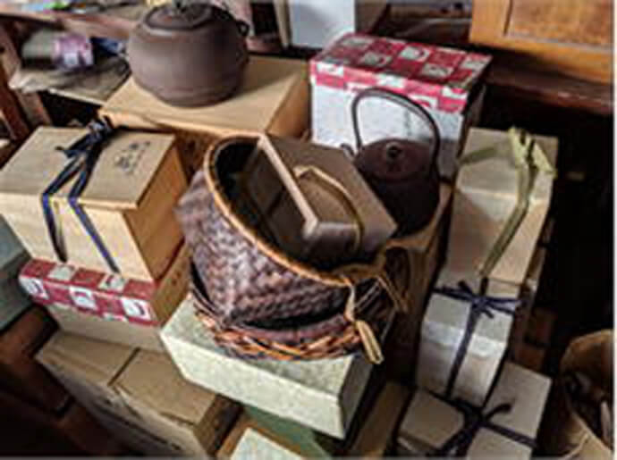茶道具の山2