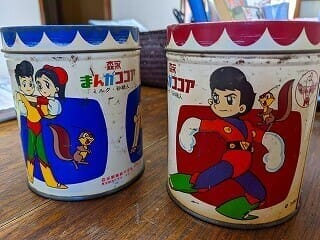 昭和の森永ココア缶